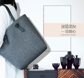 <span style="color: #07aefc"></span>迷情柔灰一见倾心微信朋友圈封面在线制作生成二维码模板图片