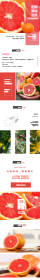 <span style="color: #07aefc"></span>新鲜水果橙子淘宝详情页在线制作生成二维码模板图片