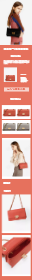 <span style="color: #07aefc"></span>女士精致小包手提包淘宝详情页在线制作生成二维码模板图片